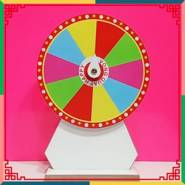Vòng Quay Trúng Thưởng Lucky 10ô Kích Thước 25x35cm Giá Ưu Đãi 119.000₫