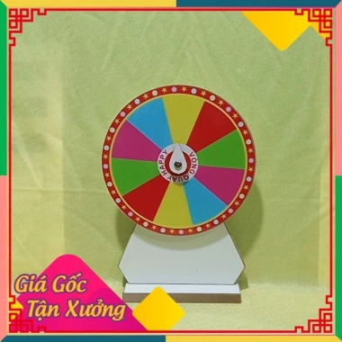 Vòng Quay Trúng Thưởng Lucky 10ô Kích Thước 25x35cm Giá Ưu Đãi 119.000₫