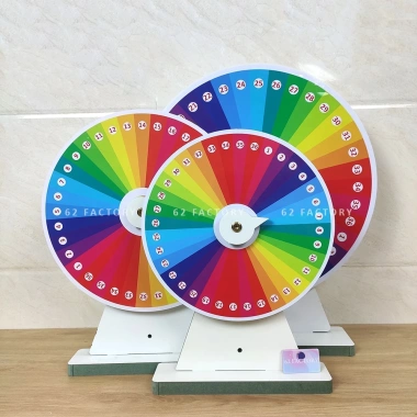 Vòng quay trúng thưởng may mắn 36 ô – Size tùy biến, giảm giá VQ-M-16 120k