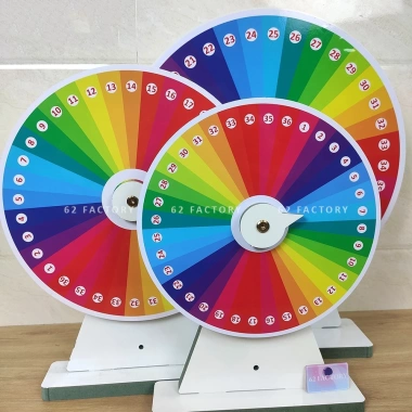 Vòng quay trúng thưởng may mắn 36 ô – Size tùy biến, giảm giá VQ-M-16 120k