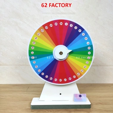 Vòng quay trúng thưởng may mắn 36 ô – Size tùy biến, giảm giá VQ-M-16 120k