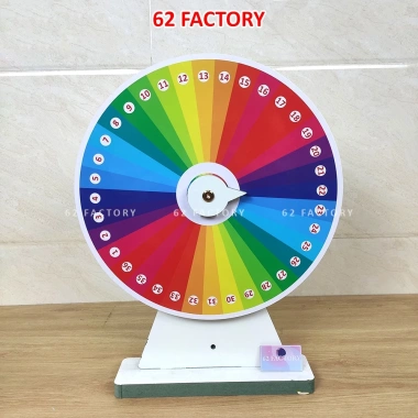Vòng quay trúng thưởng may mắn 36 ô – Size tùy biến, giảm giá VQ-M-16 120k