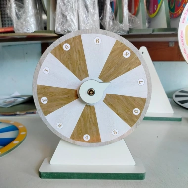 Vòng Quay Vân Gỗ 10 ô - Đường Kính 25cm x Cao 35cm, Giá ưu đãi 109.000đ
