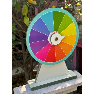 Vòng Quay xanh 12 ô Đường kính 25cm cao 35cm Giá ưu đãi 150.000 VNĐ Bảo hành 12 tháng