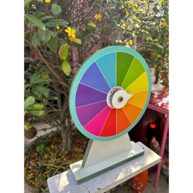 Vòng Quay xanh 12 ô Đường kính 25cm cao 35cm Giá ưu đãi 150.000 VNĐ Bảo hành 12 tháng