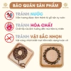 Vòng tay 108 hạt trầm hương & đá phong thủy - Tài lộc, mệnh Kim, Mộc, Thủy, Hỏa, Thổ 9