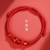 Vòng tay 12 con giáp dây bện đỏ – May mắn, tài lộc, quà tặng bạn bè, người yêu – Chỉ 80.000₫ 7