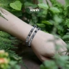 Vòng tay 6 li đá phong thủy thiên nhiên – May mắn cho ngày thường Xanh Jewelry 6
