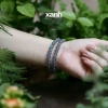 Vòng tay 6 li đá phong thủy thiên nhiên – May mắn cho ngày thường Xanh Jewelry 10
