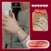 Vòng tay bạc 925 Duyson Silver mây, mặt cười, gấu đá màu -Đáng yêu, giảm còn 550k 9