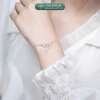 Vòng tay bạc 925 nữ mix hạt đá phong thủy, charm bi bóng, treo nơ xinh – giảm còn 520.000₫ 7