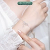 Vòng tay bạc 925 nữ mix hạt đá phong thủy, charm bi bóng, treo nơ xinh – giảm còn 520.000₫ 9