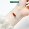 Vòng tay bạc 925 nữ TLEE LT418 kim tiền mix ngũ điếu, đá phong thủy tự nhiên, charm bi bóng Giá ưu đãi 600k 3
