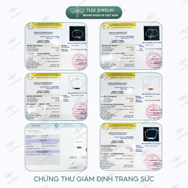 Vòng tay bạc 925 nữ TLEE LT418 kim tiền mix ngũ điếu, đá phong thủy tự nhiên, charm bi bóng Giá ưu đãi 600k