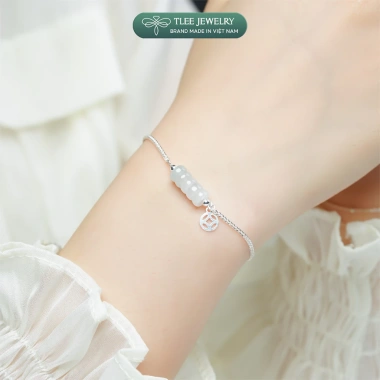 Vòng tay bạc 925 nữ TLEE LT418 kim tiền mix ngũ điếu, đá phong thủy tự nhiên, charm bi bóng Giá ưu đãi 600k 8 Vòng tay bạc 925 nữ TLEE LT418 kim tiền mix ngũ điếu, đá phong thủy tự nhiên, charm bi bóng Giá ưu đãi 600k 8