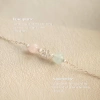 Vòng tay bạc 925 nữ YOUCHARM mix đôi đá phong thủy & charm hoa xinh xắn - Giá chỉ 719.000₫ 2