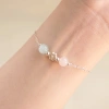 Vòng tay bạc 925 nữ YOUCHARM mix đôi đá phong thủy & charm hoa xinh xắn - Giá chỉ 719.000₫ 7