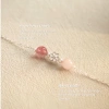 Vòng tay bạc 925 nữ YOUCHARM mix đôi đá phong thủy & charm hoa xinh xắn - Giá chỉ 719.000₫ 10