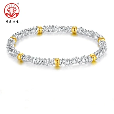 Vòng tay bạc 999 Pure kiểu Pháp cổ Handmade cuộn xoắn cho nam nữ 2 Vòng tay bạc 999 Pure kiểu Pháp cổ Handmade cuộn xoắn cho nam nữ 2