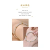 Vòng tay bạc 999 Pure kiểu Pháp cổ Handmade cuộn xoắn cho nam nữ 7