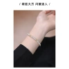 Vòng tay bạc 999 Pure kiểu Pháp cổ Handmade cuộn xoắn cho nam nữ 8