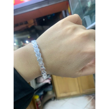 Vòng tay bạc 9.999 phay siêu sáng đặc đẹp size 52-58 - Giá ưu đãi 2.995.000 VNĐ 8 Vòng tay bạc 9.999 phay siêu sáng đặc đẹp size 52-58 - Giá ưu đãi 2.995.000 VNĐ 8