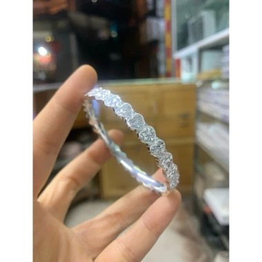 Vòng tay bạc 9.999 phay siêu sáng đặc đẹp size 52-58 - Giá ưu đãi 2.995.000 VNĐ 10 Vòng tay bạc 9.999 phay siêu sáng đặc đẹp size 52-58 - Giá ưu đãi 2.995.000 VNĐ 10