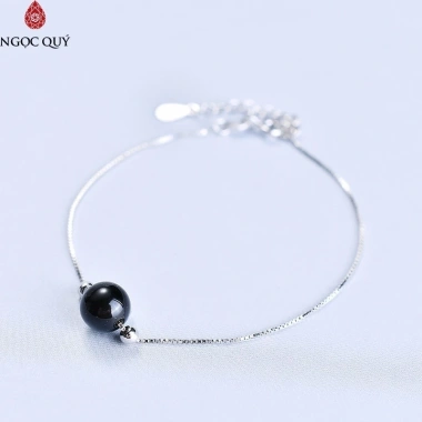 Vòng tay bạc hạt phong thủy đủ mệnh VC1.274 - Ngọc Quý, giảm giá 21% chỉ 719.000₫