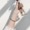 Vòng tay bạc Miuu Silver kiềng tay unisex khắc chữ giảm giá 20% chỉ 1.000.000đ 8