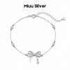 Vòng tay bạc Miuu Silver lắc tay nữ Amelia - Giá chỉ 500.000, giảm mạnh