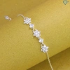 Vòng tay bạc nữ cao cấp đính đá bông hoa 6 cánh lấp lánh - 719.000đ 2