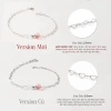 Vòng Tay Bạc Nữ SINCERA BELOVED 925 - Đá Phong Thủy Mix Charm - Giá 349k 2
