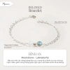 Vòng Tay Bạc Nữ SINCERA BELOVED 925 - Đá Phong Thủy Mix Charm - Giá 349k 10