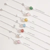 Vòng Tay Bạc Nữ SINCERA TIMELESS - Đá Phong Thủy Mix Charm s925, Lắc Bạc Năng Lượng, Giá ưu đãi 490k 3