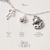 Vòng Tay Bạc Nữ SINCERA TIMELESS - Đá Phong Thủy Mix Charm s925, Lắc Bạc Năng Lượng, Giá ưu đãi 490k 7