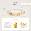 Vòng Tay Bạc Nữ SINCERA Y2K - Đá Phong Thuỷ s925, Lắc Đá Năng Lượng - Giá 620k 4