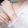 Vòng tay bạc nữ TLEE 925 mix hạt đá phong thủy tự nhiên và charm bi giá ưu đãi 400k 8