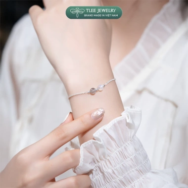 Vòng tay bạc nữ TLEE 925 mix hạt đá phong thủy tự nhiên và charm bi giá ưu đãi 400k 9 Vòng tay bạc nữ TLEE 925 mix hạt đá phong thủy tự nhiên và charm bi giá ưu đãi 400k 9