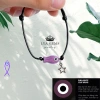 Vòng tay cá mắt quỷ xanh dương charm sao may mắn Lyagems kèm sticker dễ thương, giá 27.500₫ 7