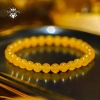 Vòng tay Chalcedony Vàng Brazil MYPAPA MV279 - Đá phong thủy chiêu tài, chỉ 128.000₫