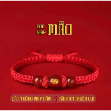 Vòng Tay Chỉ Đỏ 12 Con Giáp May Mắn - Tặng Mèo Thần Tài, Thuận Lộc, Giá 39k 9 Vòng Tay Chỉ Đỏ 12 Con Giáp May Mắn - Tặng Mèo Thần Tài, Thuận Lộc, Giá 39k 9