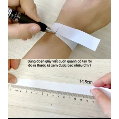 Vòng tay chỉ đỏ đậm nam nữ Đan sợi mảnh siêu đẹp size cổ tay giá ưu đãi 70.000₫ 6