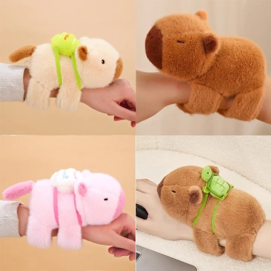 Vòng Tay Cổ Tròn Capybara cho Bé Gái - Đồ Chơi Búp Bê Sang Trọng, Giá 75.680₫