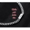 Vòng tay Cuba khắc tên thép TITAN không gỉ, Nam nữ, quà tặng tình yêu, giảm còn 79.000₫