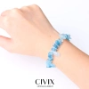 Vòng tay đá chip Aquamarine hỗ trợ bình yên, thanh lọc, giao tiếp rõ ràng - giá 119.000 VND 4