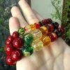 Vòng tay đá chu sa hồng may mắn tài lộc - giảm giá 35.500₫, phong thủy tăng thịnh vượng, quà tặng nữ 3