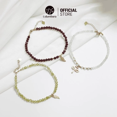 Vòng tay đá facet 4mm May Mắn Tình Duyên Phong Thủy Udud Quà Tặng Ý Nghĩa 510k