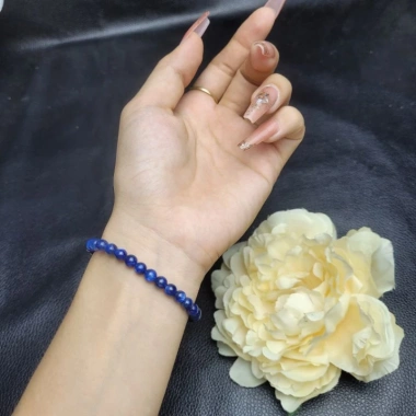 Vòng Tay Đá Kyanit Saphiree Nước - Phong Thủy Mệnh Thuỷ và Mộc, Giảm Giá 495k