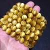 Vòng tay đá mắt hổ vàng A1 - Phong thủy may mắn cho nam nữ, giảm giá 199k