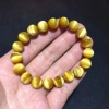 Vòng tay đá mắt hổ vàng A1 - Phong thủy may mắn cho nam nữ, giảm giá 199k 2